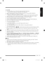 Предварительный просмотр 33 страницы Samsung WW BB Series User Manual