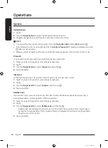 Предварительный просмотр 40 страницы Samsung WW BB Series User Manual