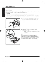 Предварительный просмотр 54 страницы Samsung WW BB Series User Manual