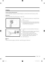 Предварительный просмотр 49 страницы Samsung WW CGC Series User Manual