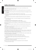 Предварительный просмотр 10 страницы Samsung WW1 T4 Series User Manual