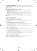 Preview for 20 page of Samsung WW10H8 series User Manual