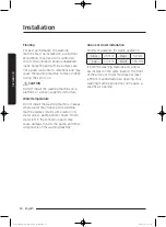 Preview for 16 page of Samsung WW10K6 Series User Manual