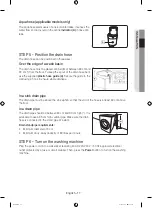 Предварительный просмотр 17 страницы Samsung WW11H8 series User Manual