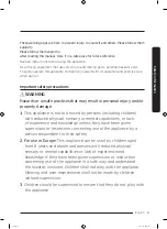 Preview for 5 page of Samsung WW12K84*2O series User Manual