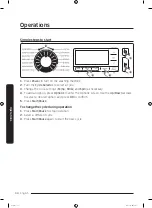 Preview for 34 page of Samsung WW12K84*2O series User Manual