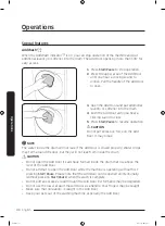 Preview for 40 page of Samsung WW12K84*2O series User Manual