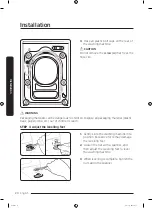 Preview for 20 page of Samsung WW12R64 Series User Manual