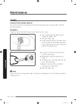 Preview for 44 page of Samsung WW12R64 Series User Manual