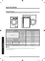 Preview for 58 page of Samsung WW12R64 Series User Manual