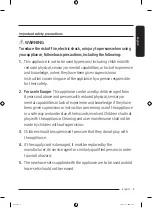 Preview for 5 page of Samsung WW13T Series User Manual