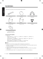 Preview for 14 page of Samsung WW13T Series User Manual