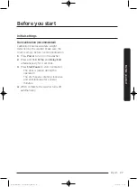 Предварительный просмотр 27 страницы Samsung WW22K6800A series User Manual