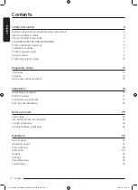 Preview for 2 page of Samsung WW25B6900 Series User Manual