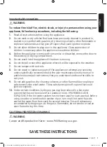 Preview for 5 page of Samsung WW25B6900 Series User Manual