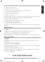 Preview for 7 page of Samsung WW25B6900 Series User Manual