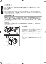 Preview for 16 page of Samsung WW25B6900 Series User Manual