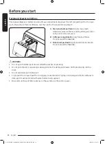 Preview for 32 page of Samsung WW25B6900 Series User Manual