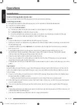 Preview for 46 page of Samsung WW25B6900 Series User Manual