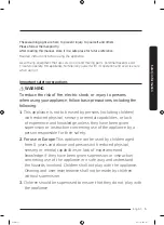 Предварительный просмотр 5 страницы Samsung WW7 Series User Manual