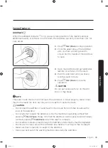 Предварительный просмотр 39 страницы Samsung WW7 Series User Manual