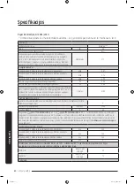 Предварительный просмотр 192 страницы Samsung WW7 Series User Manual