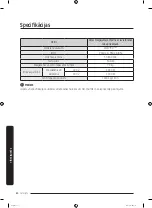 Предварительный просмотр 256 страницы Samsung WW7 Series User Manual