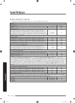 Предварительный просмотр 258 страницы Samsung WW7 Series User Manual