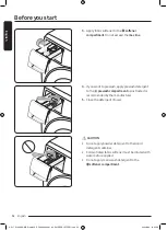 Предварительный просмотр 32 страницы Samsung WW7 T Series User Manual