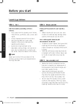 Предварительный просмотр 24 страницы Samsung WW70J4 Series User Manual