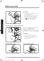 Предварительный просмотр 32 страницы Samsung WW70M6 Series User Manual