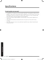 Предварительный просмотр 64 страницы Samsung WW70M6 Series User Manual