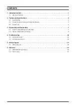 Preview for 3 page of Samsung WW70T301MBW Service Manual