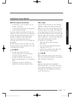 Preview for 15 page of Samsung WW75J4 series User Manual