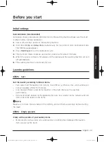 Preview for 23 page of Samsung WW75K5 Series User Manual