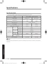 Preview for 54 page of Samsung WW75K5 Series User Manual