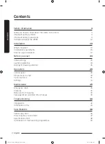 Preview for 2 page of Samsung WW8 J3 Series User Manual