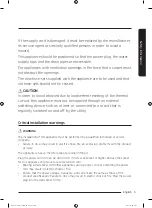 Preview for 5 page of Samsung WW8 J3 Series User Manual