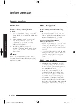 Предварительный просмотр 24 страницы Samsung WW8 K54 Series User Manual