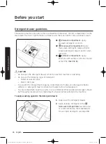 Предварительный просмотр 26 страницы Samsung WW8 K54 Series User Manual