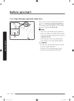 Preview for 30 page of Samsung WW8*K6 series User Manual