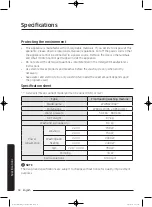 Предварительный просмотр 50 страницы Samsung WW80J7 Series User Manual