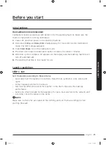 Preview for 25 page of Samsung WW80K6 Series User Manual