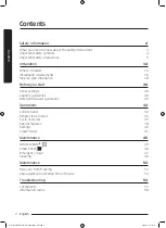 Preview for 2 page of Samsung WW85M7 Series User Manual