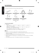 Preview for 14 page of Samsung WW85T Series User Manual