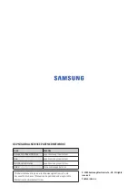 Preview for 38 page of Samsung WW8NK 2 Series Service Manual