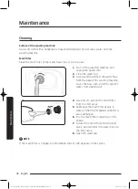 Предварительный просмотр 38 страницы Samsung WW8SJ3 Series User Manual