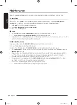 Предварительный просмотр 42 страницы Samsung WW9 TA Series User Manual