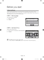 Предварительный просмотр 18 страницы Samsung WW90H9 Series User Manual