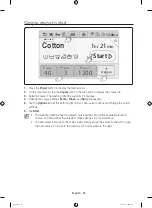 Предварительный просмотр 28 страницы Samsung WW90H9 Series User Manual